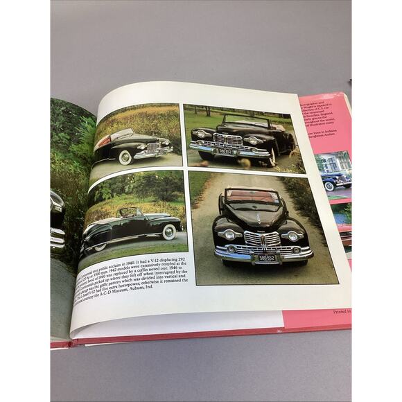 Classic American Cars 1945-1970, Alpha Romeo, Duesenberg, Ferrari Model Brochure - Picture 12 of 16